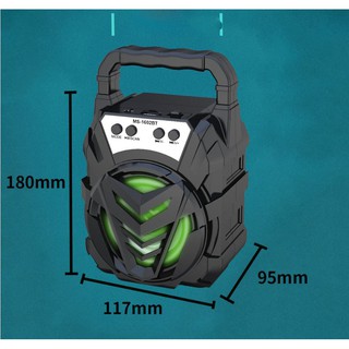 Loa gỗ Bluetooth xách tay MS-160BT