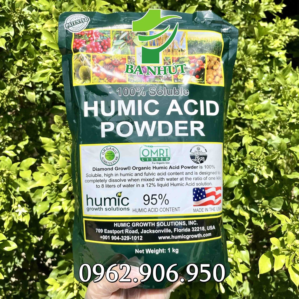 Phân Bón Kích Rễ Cây HUMIC Mỹ - Humic Acid Power Kích Rễ Cải Tạo Đất