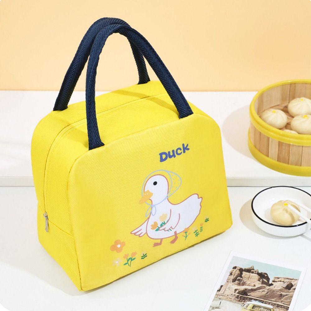 Túi Đựng Hộp Cơm Trưa Giữ Nhiệt Di Động Tiện Dụng Cho Học Sinh / Du Lịch