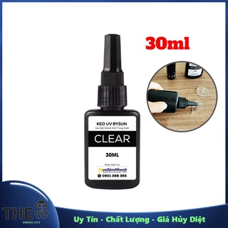 [HCM]  Keo UV dán Kính, Thép, Mica BySun Clear BB010 30ml