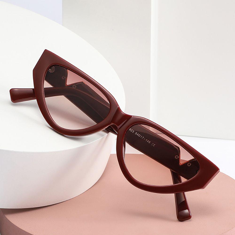 JARRED Kính Mát Hình Chữ V Chống Tia Bức Xạ Phong Cách Hàn Quốc Cho Nữ