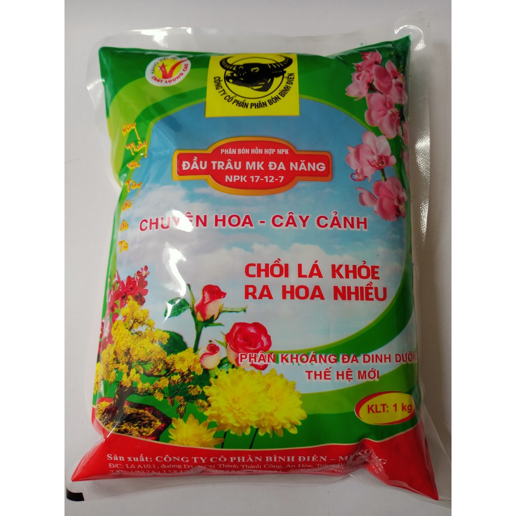 Phân Đa Năng NPK 17-12-7 Chồi Lá Khỏe - Ra Hoa Nhiều