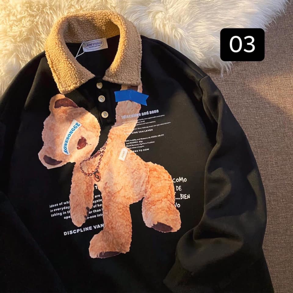 Áo Sweater nữ tay dài thu đông Ulzzang Unisex Form Rộng | BigBuy360 - bigbuy360.vn