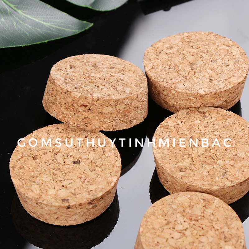 Nắp Gỗ/Nút Gỗ Cho Các Loại Chai Lọ Hũ Thủy Tinh Đủ Các Cỡ