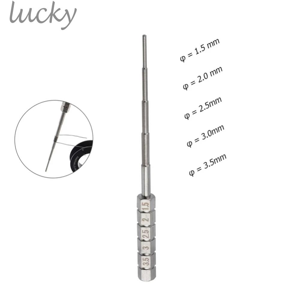 Lucky~Coil Jig Equipment Pen Prebuilt RDA Atomizer Coiling Rebuildable Silver#lucky888