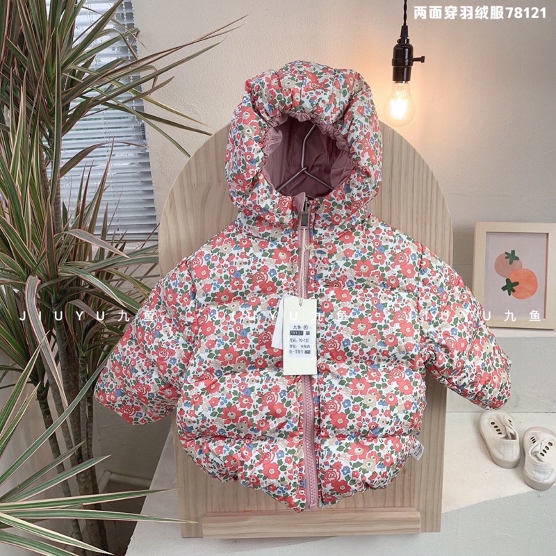 Áo phao lông vũ - mặc 2 mặt