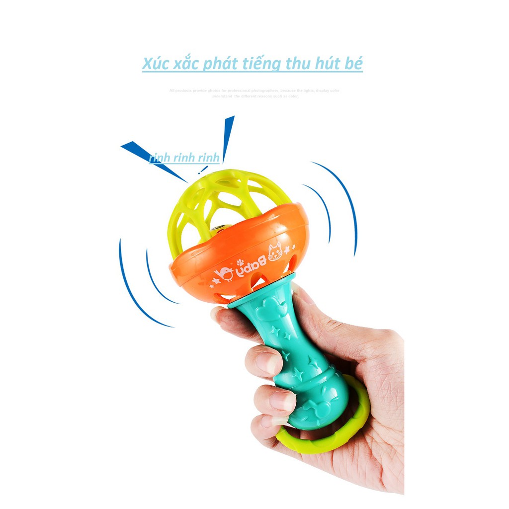 Lục lạc Cho Bé Nhựa ABS Mềm An Toàn