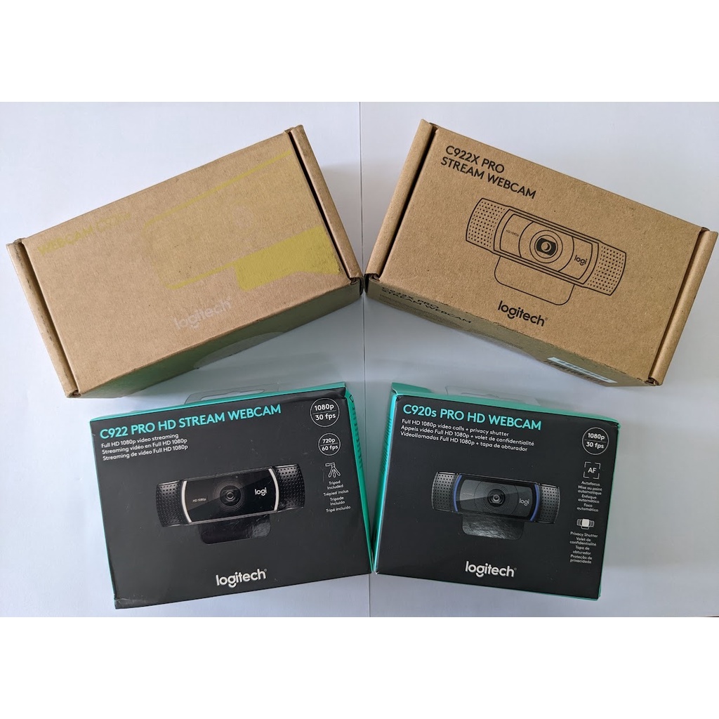 Webcam Logitech Brio 4K Pro Ultra HD - C925e , C922 Pro HD Stream webcam. Hàng mới nguyện seal
