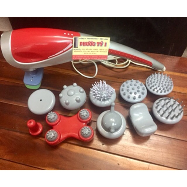 Máy massage cầm tay 10 đầu King