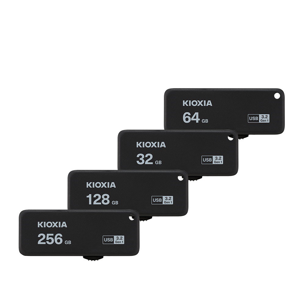 USB 3.2 Gen 1 Kioxia TransMemory U365 256GB 150Mb/s (Đen)