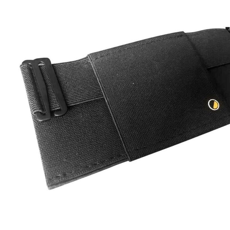 Túi đeo chéo vai polyester siêu mỏng co giãn vô hình đa năng kèm móc đeo dây nịt phong cách thể thao dành cho nam và nữ