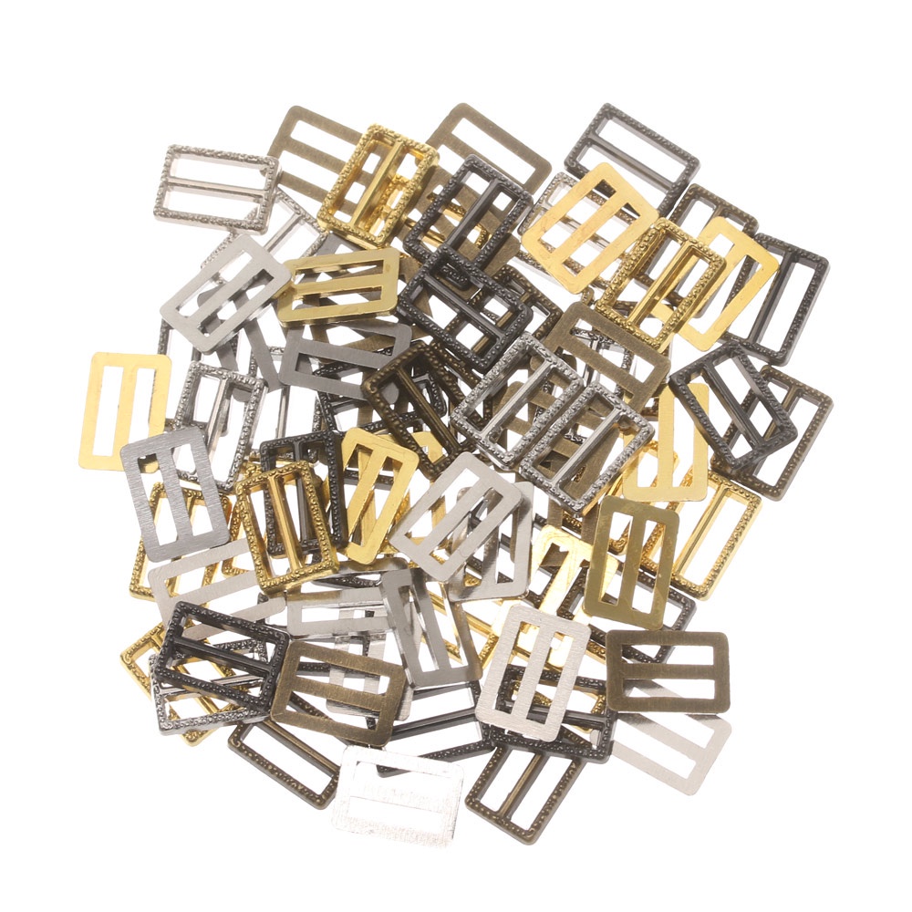 Bộ 20/40 Nút Khóa Ba Răng 4 Màu Sắc Cho Búp Bê Đồ Chơi Diy 3.5mm/9mm