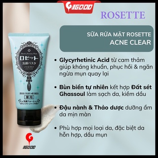 KENI IGOOD - Sữa Rửa Mặt Rosette Nhật Bản