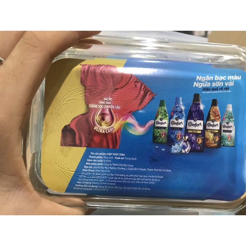 Hộp thuỷ tinh 640ml | BigBuy360 - bigbuy360.vn