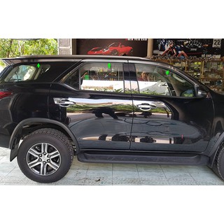 Viền cong kính Toyota Fortuner 2017-2019