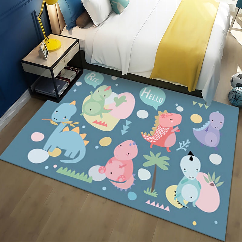 Thảm Trải Sàn Phòng Khách Hoạt Hình - Beehome- Thảm Trang Trí Kích Thước 1,4*2m