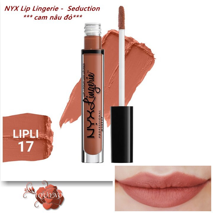 Son Kem Lì NYX Lip Lingerie Liquid Lipstick