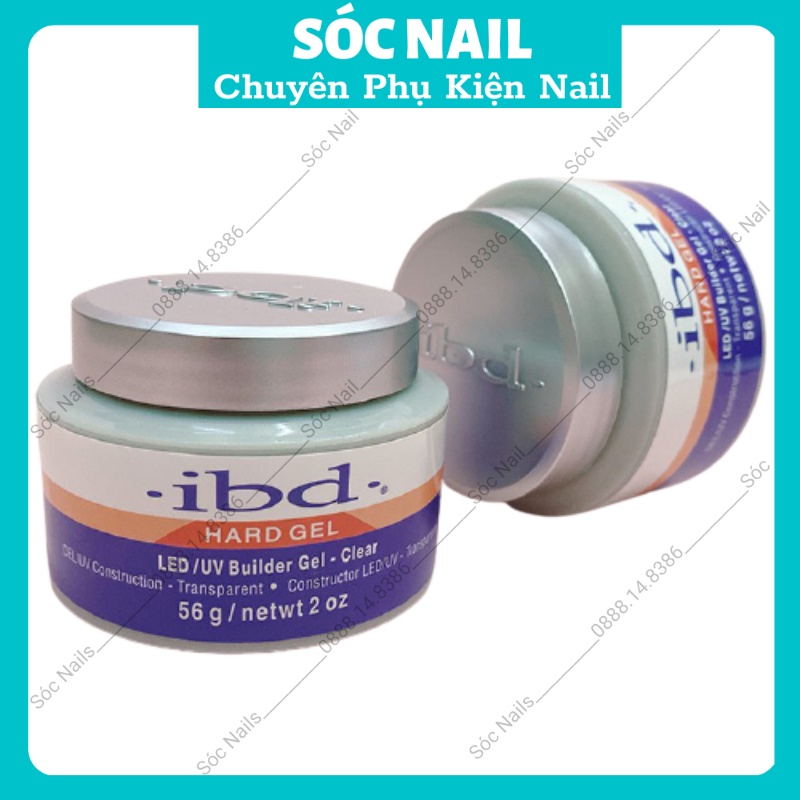 Gel Đắp IBD 56g Chính Hãng, Không Nóng, Gel Đặc