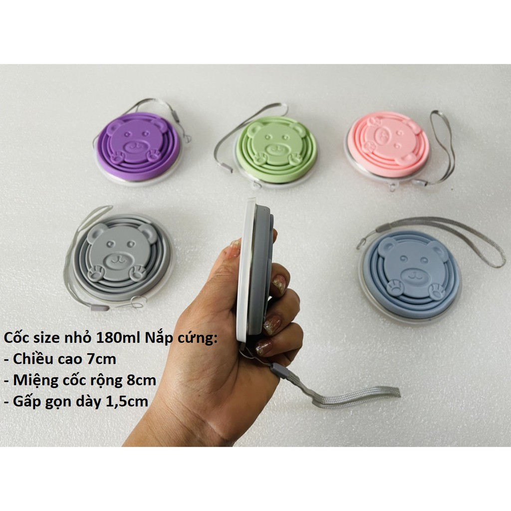 Cốc Silicon Gấp Gọn Chịu Được Nhiệt Độ Cao | BigBuy360 - bigbuy360.vn
