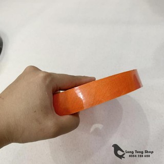 Cuộn vải may viền màu cam ( cuộn 100 mét )