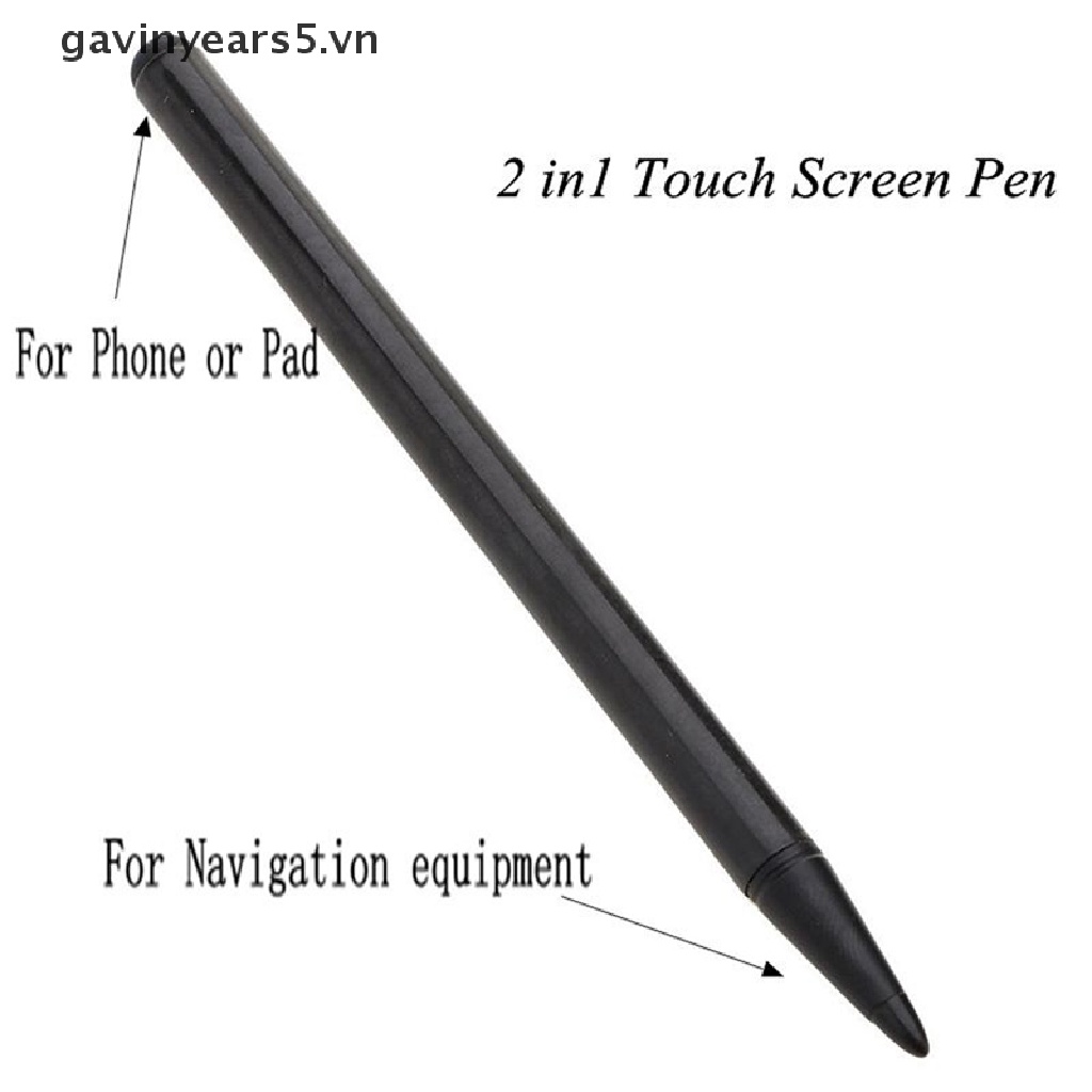 Bút stylus cảm ứng 2 trong 1 thích hợp cho điện thoại PC máy tính bảng iPhone iPad Samsung