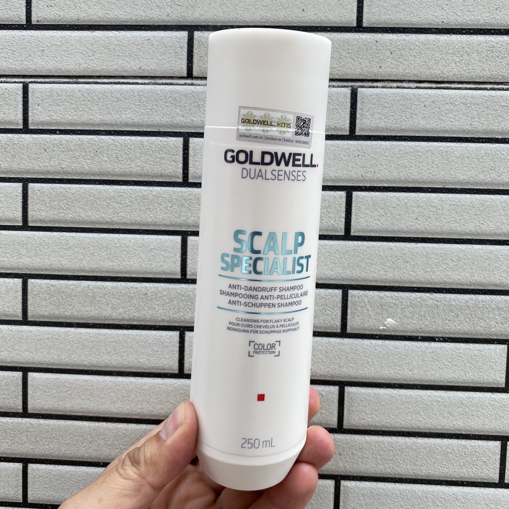 🇩🇪Goldwell🇩🇪 Dầu gội dành cho tóc gàu Goldwell Dualsenses Scalp Specialist - Anti Dandruff 250ml