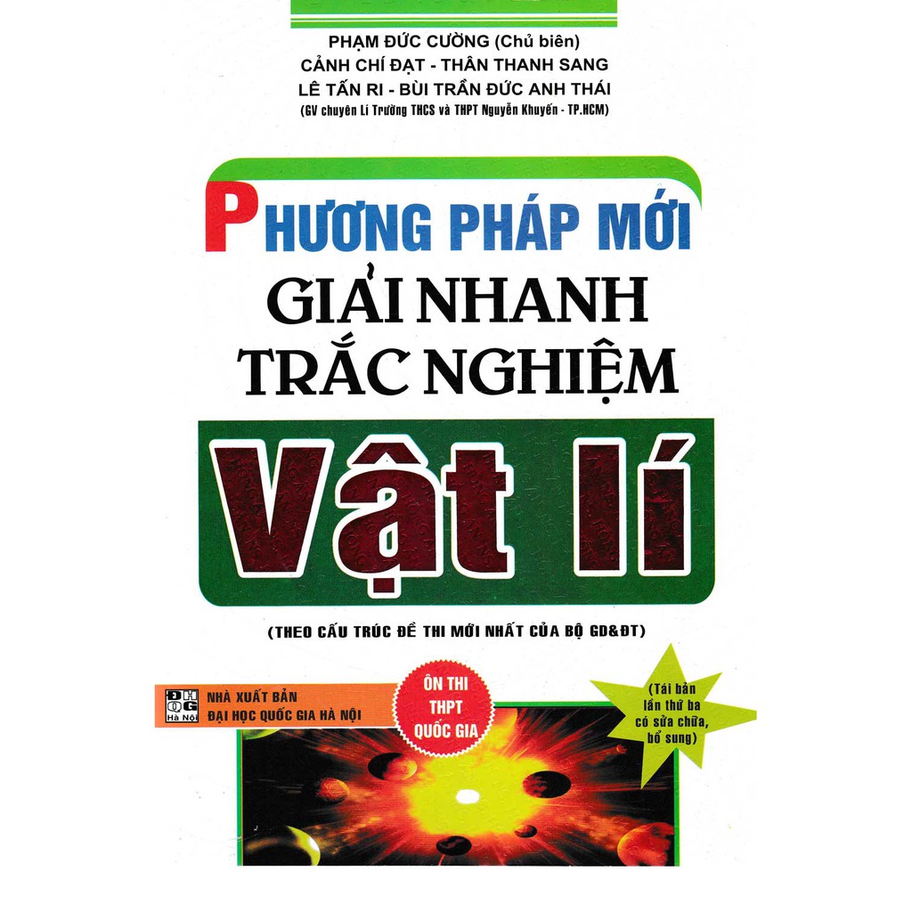 Sách - Phương Pháp Mới Giải Nhanh Trắc Nghiệm Vật Lí