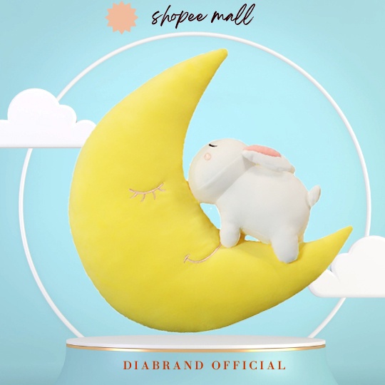 Gấu Bông Thỏ Mặt Trăng Siêu Yêu - Diabrand