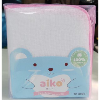KHĂN SỮA 4 LỚP XUẤT NHẬT AIKO 25x25