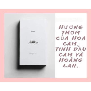 [Thanh Lý] Nước Hoa ZAR FLEUR D’ORANGER EDP No.5 No.6 No.7