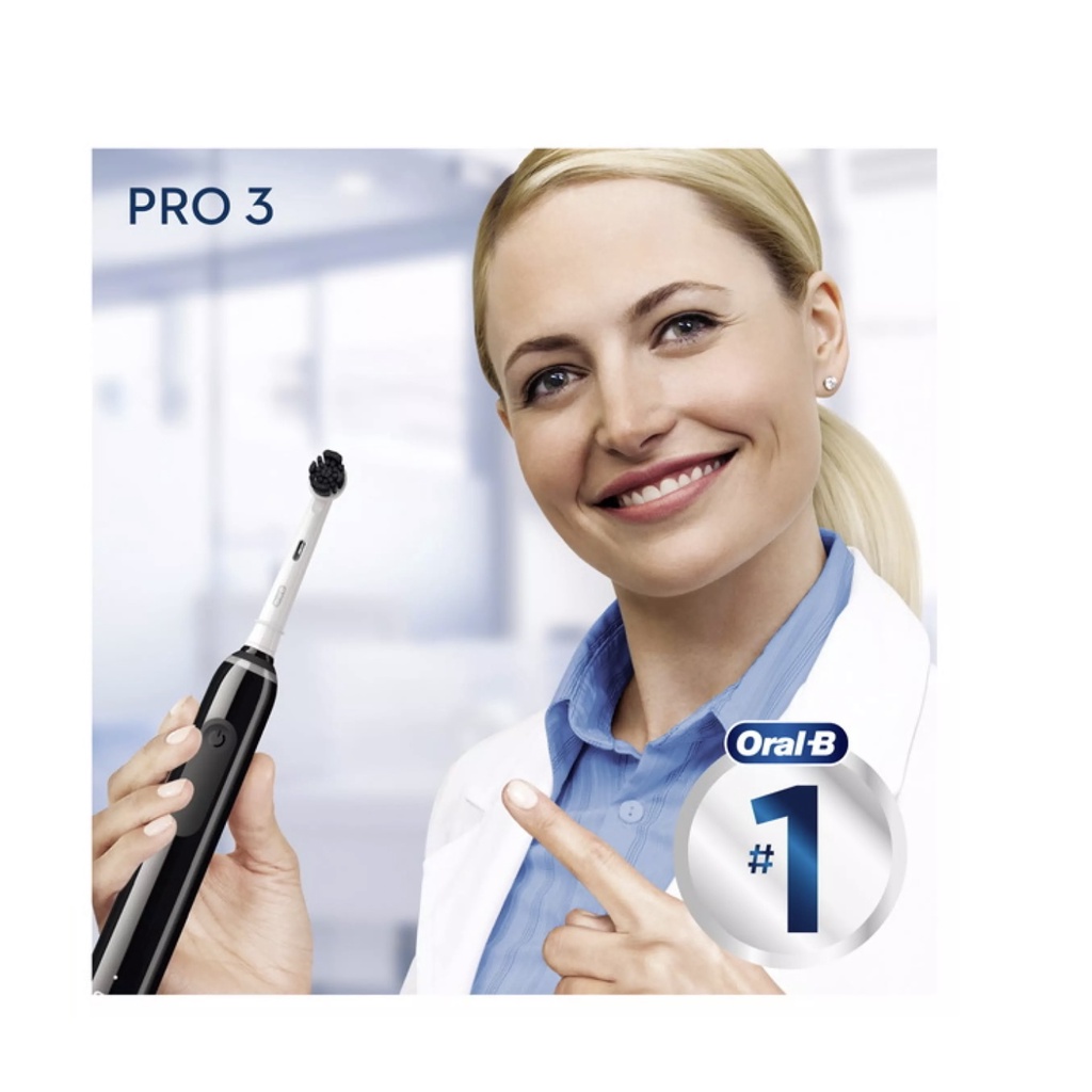 Bàn chải điện Oral-B Pro 3 3000 Pure Clean. Made in Germany