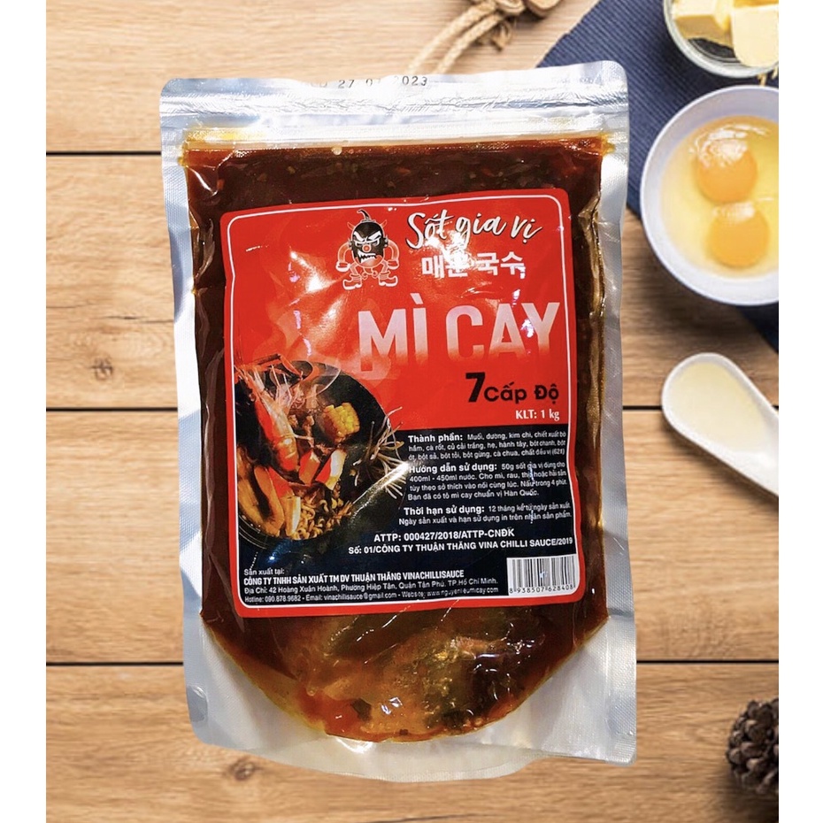 SỐT GIA VỊ MỲ CAY HASEYO 1KG