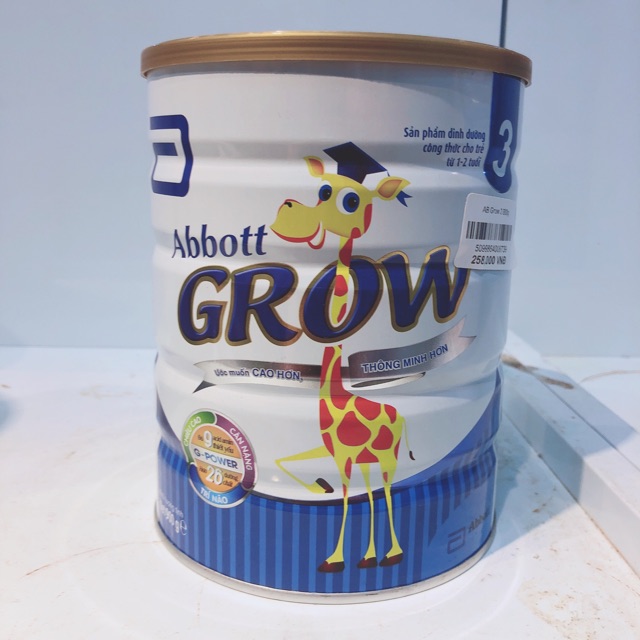 Sữa abbott Grow số 3 900g