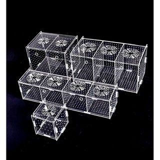 Lồng dưỡng cá tép Mica siêu trong- Lồng dưỡng tép bể thủy sinh cao cấp