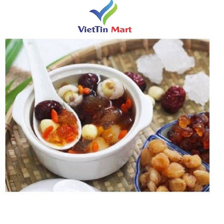 COMBO 400gr Nguyên Liệu Nấu Chè DƯỠNG NHAN (CHÈ TUYẾT YẾN ) (12 món như hình) | BigBuy360 - bigbuy360.vn