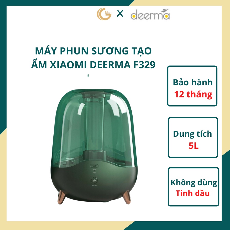 Máy phun sương tạo ẩm Xiaomi Deerma Humidifier F329 bản quốc tế không dùng được tinh dầu