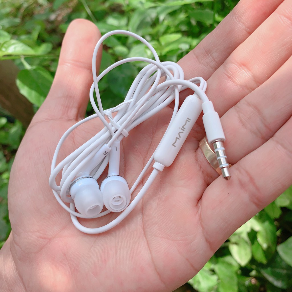 TAI NGHE MAIMI H10 JACK 3.5  NHÉT TAI (BH 12 THÁNG)