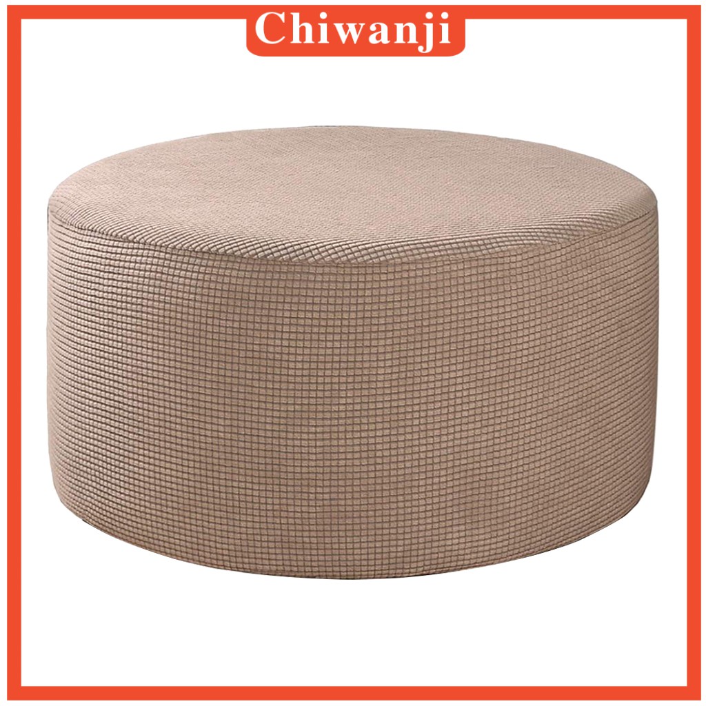 [Chiwanji] Vỏ Bọc Chỗ Để Chân Hình Tròn Có Thể Tháo Rời Cho Phòng Khách