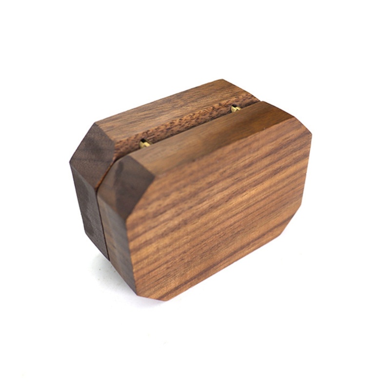 Hộp Đựng Trang Sức Hình Chữ Nhật Bằng Vải Hạt Óc Chó Phong Cách Retro Cho Nữ