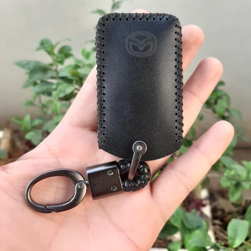 Bao da chìa khoá mazda3, mazda CX3, CX30, CX8 2022, new CX5 2023, mazda 2 2023 da bò thật bảo hành 2 năm