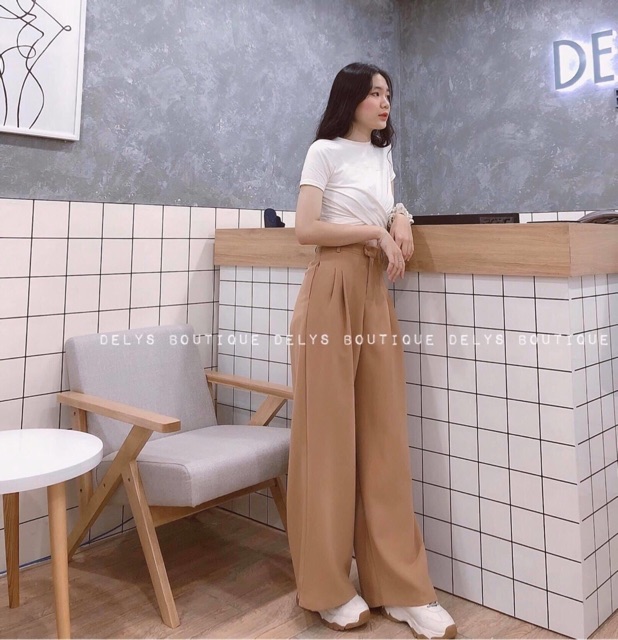 Quần tây ống rộng siêu dài 99cm | BigBuy360 - bigbuy360.vn