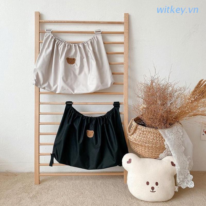 Túi Đựng Tã Lót Bình Sữa Treo Xe Đẩy Em Bé Tái Sử Dụng Tiện Lợi