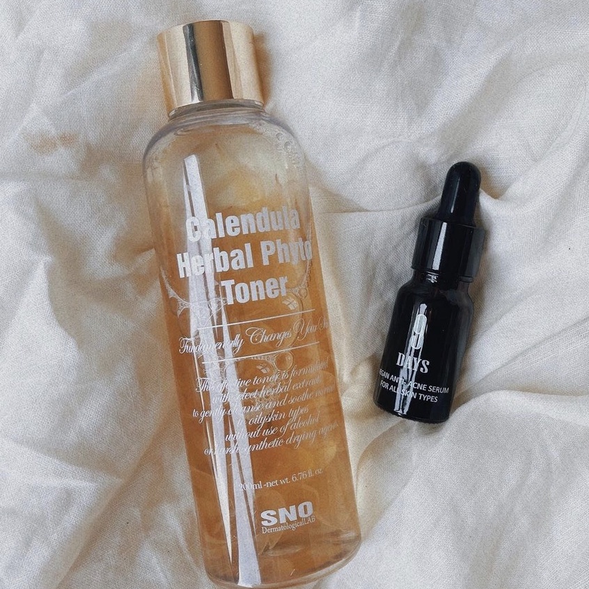 TONER HOA CÚC SNO Calendula Herbal Phyto HÀN QUỐC-bản dupe hoàn hảo của toner kiehl’s | BigBuy360 - bigbuy360.vn