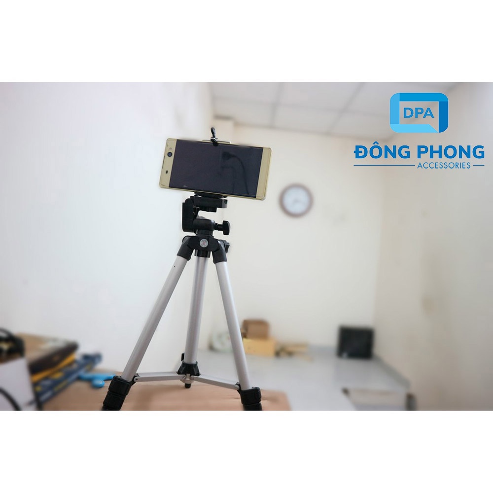 Tripod 3 Chân Cho Điện Thoại, Máy Ảnh 3110 Đa Năng