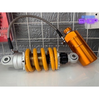 Phuộc Ohlin bình dầu rời 1:1 lắp Exciter 135,150 - Độ nhún cao, 2 màu vàng đồng và xanh nitron siêu đẹp
