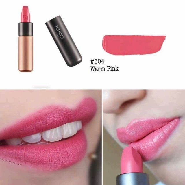 Son kiko velvet passion matte lipstick 304