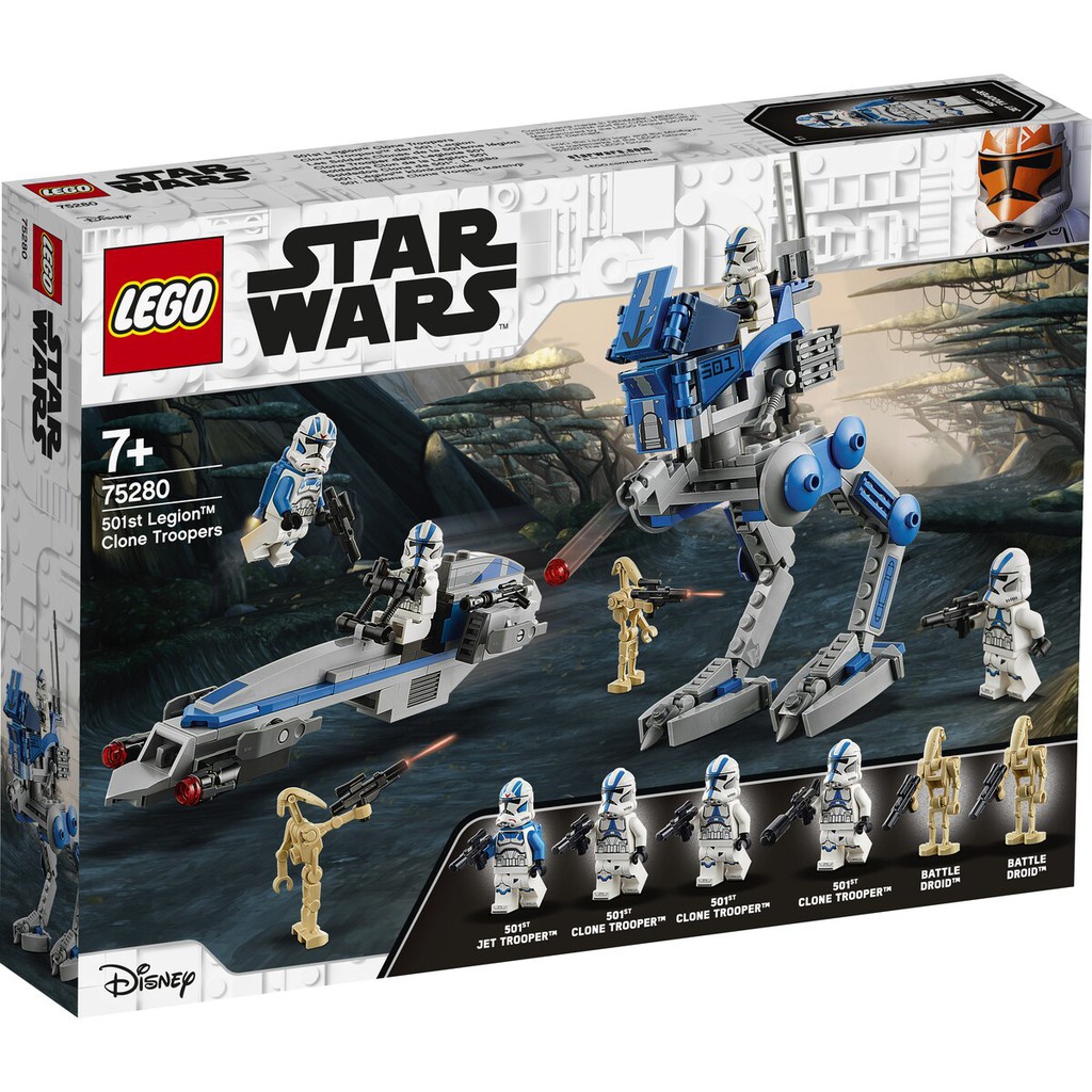 Lego 75280 - Đội quân nhân bản Binh đoàn 501