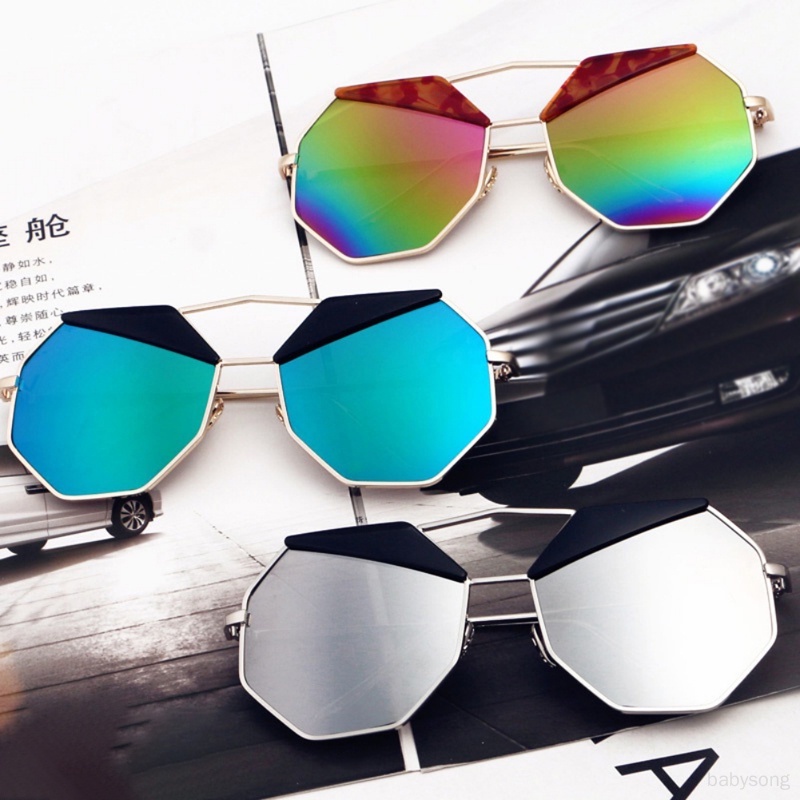 Kính Mát Gọng Kim Loại Thiết Kế Độc Đáo Cho Trẻ Em