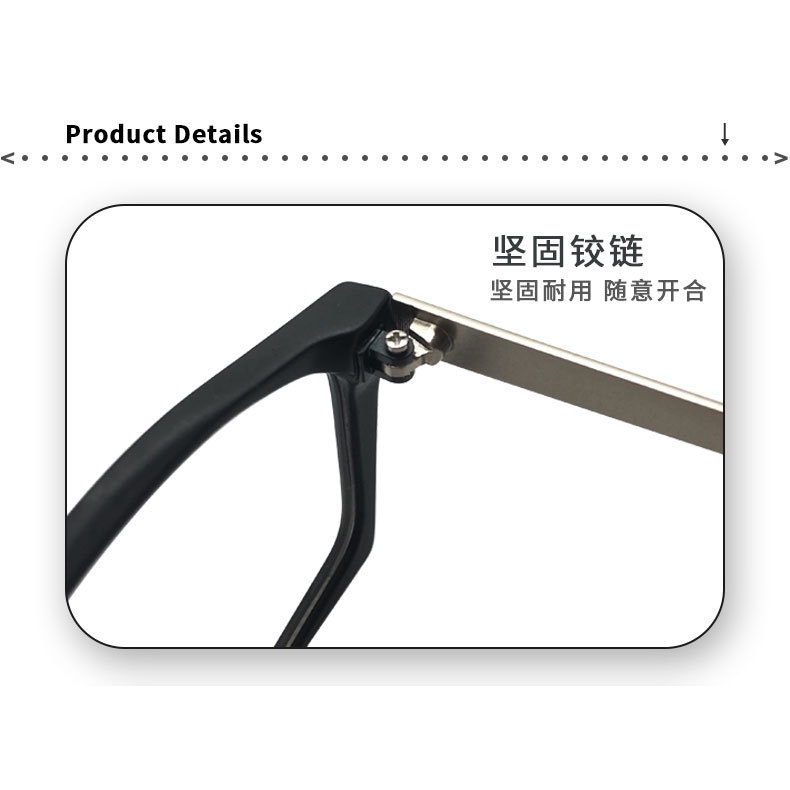 Mắt Kính Gọng Vuông Chống Ánh Sáng Xanh Thời Trang Phong Cách Cho Nam Và Nữ