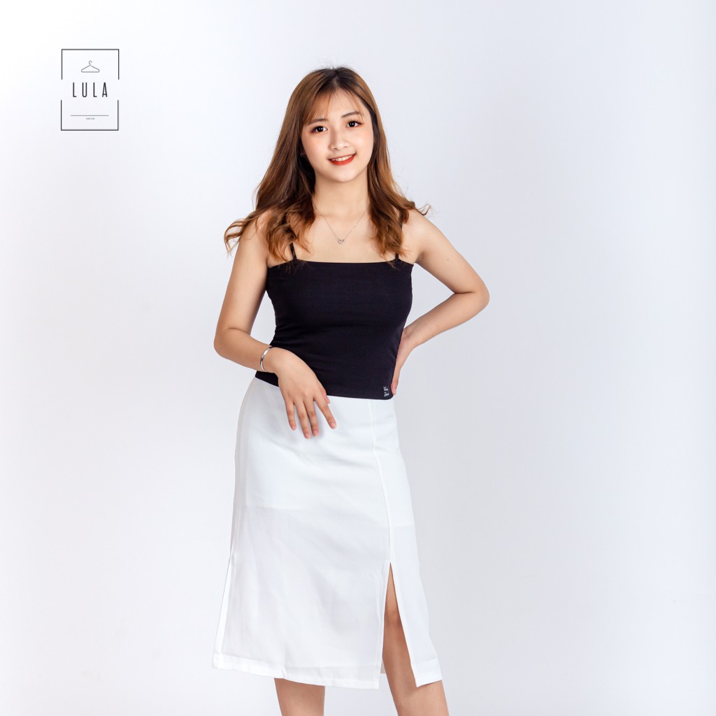 [ÁO HAI DÂY] Áo hai dây nữ dáng ôm, áo 2 dây nữ croptop chất liệu cotton đẹp